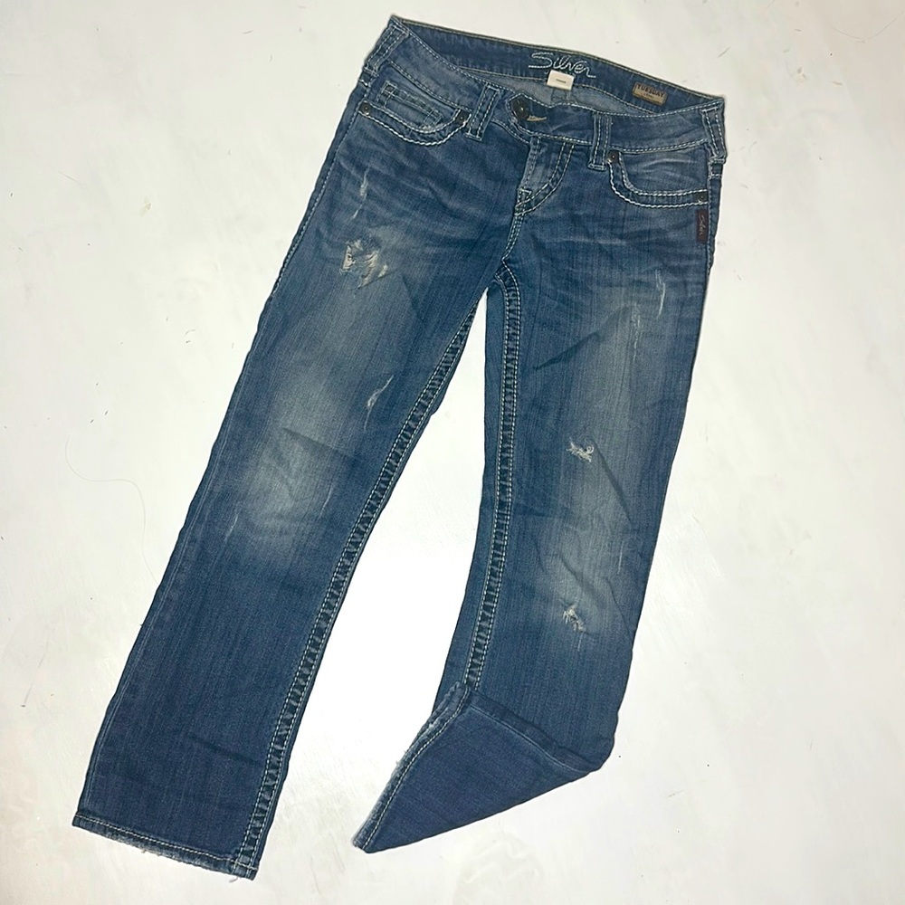 Silver Jeans Tuesday Capri